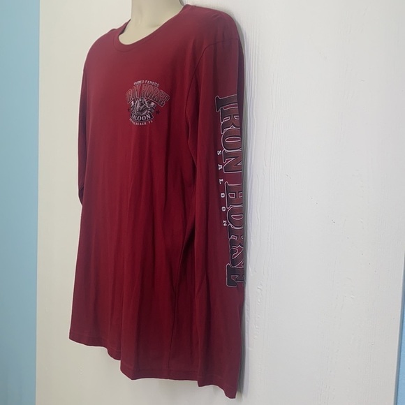 Next Level - Vintage Iron Horse Saloon Bike Week 2018 Long Sleeve Shirt Size L - Picture 6 of 11